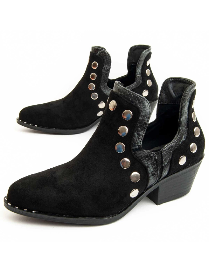 Montevita - Botas de Salto Senhora Preto