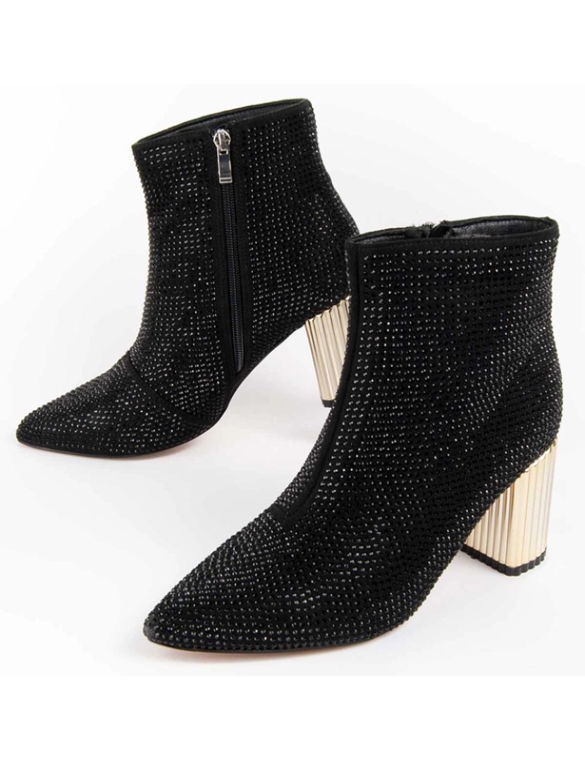 Montevita - Botas de Salto Senhora Preto