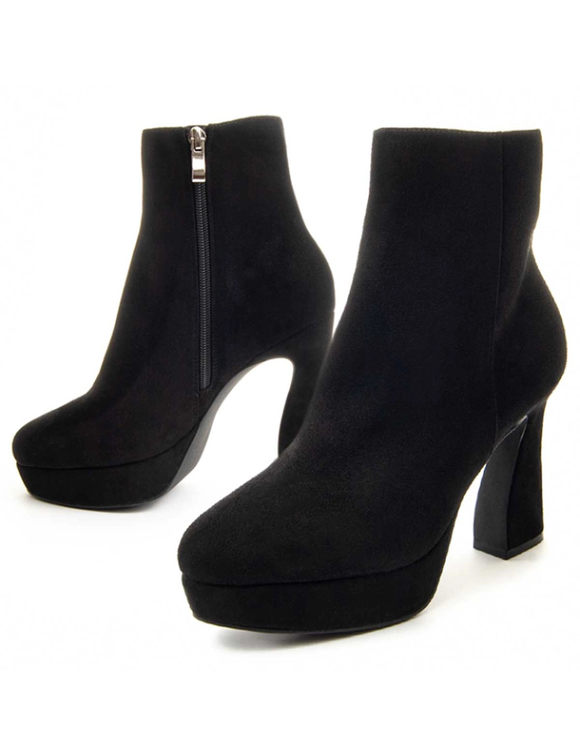 Montevita - Botas de Salto Senhora Preto