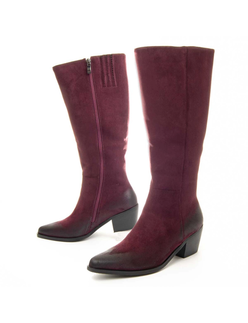 Montevita - Botas de Salto Senhora Bordeaux