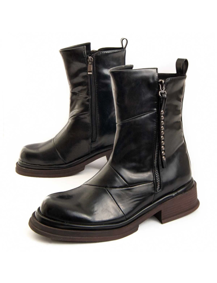 Montevita - Botas de Salto Senhora Preto