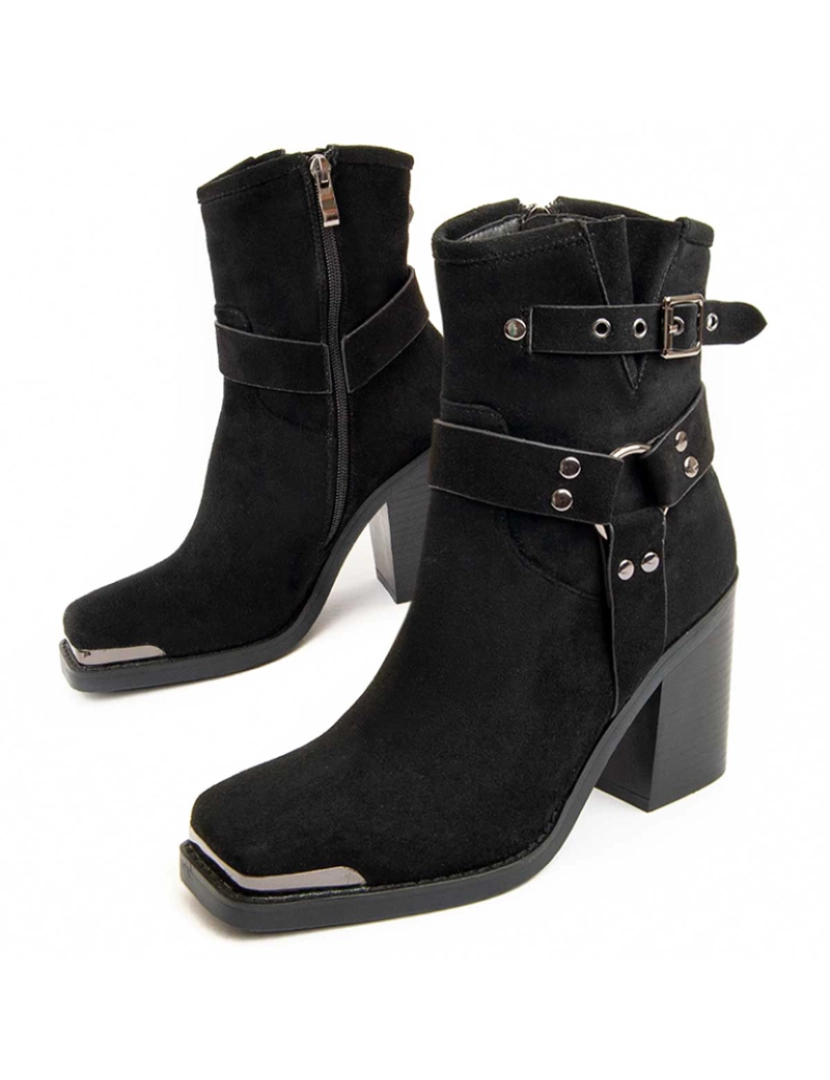 Montevita - Botas de Salto Senhora Preto