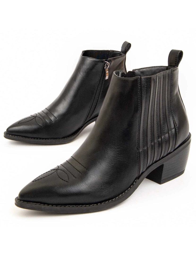 Montevita - Botas de Salto Senhora Preto