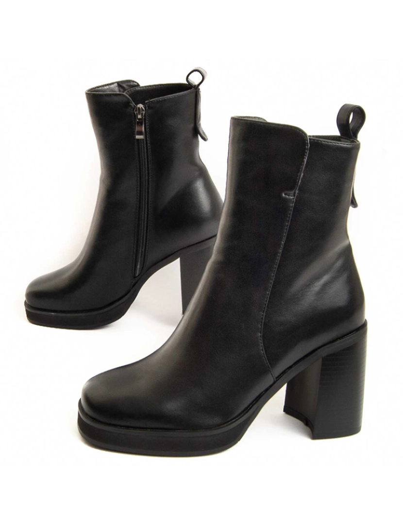 Montevita - Botas de Salto Senhora Preto