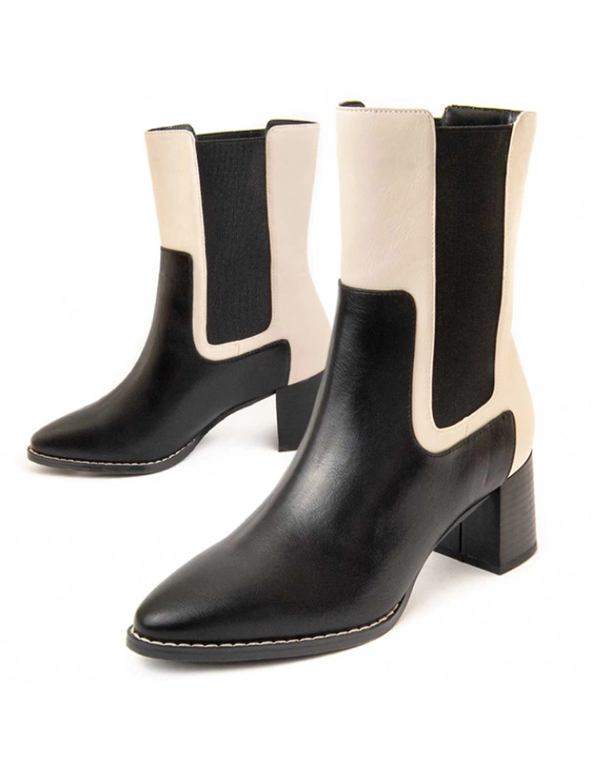 Montevita - Botas de Salto Senhora Preto