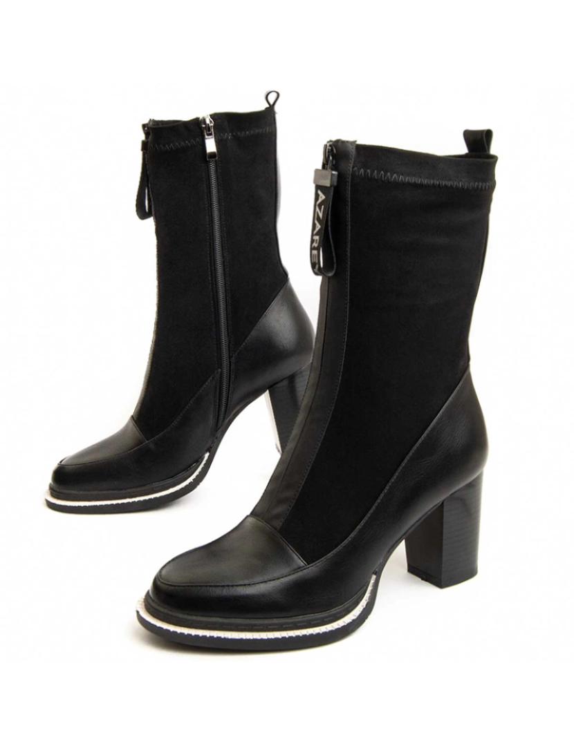 Montevita - Botas de Salto Senhora Preto