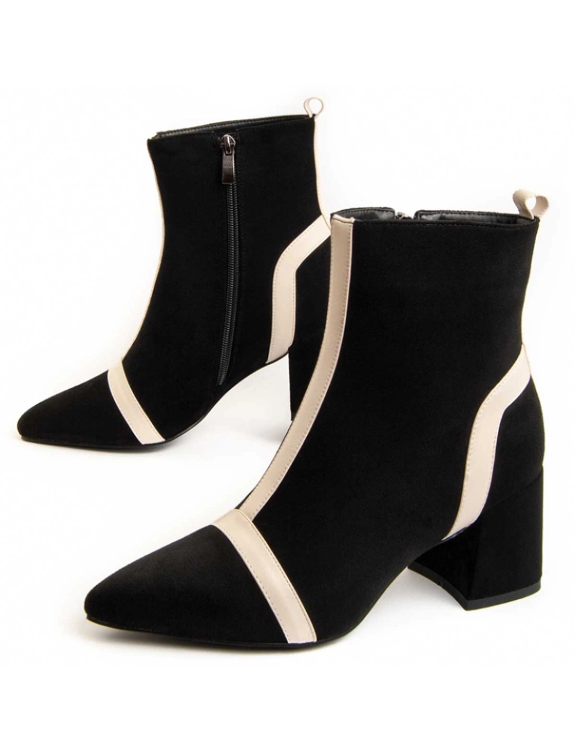 Montevita - Botas de Salto Senhora Preto