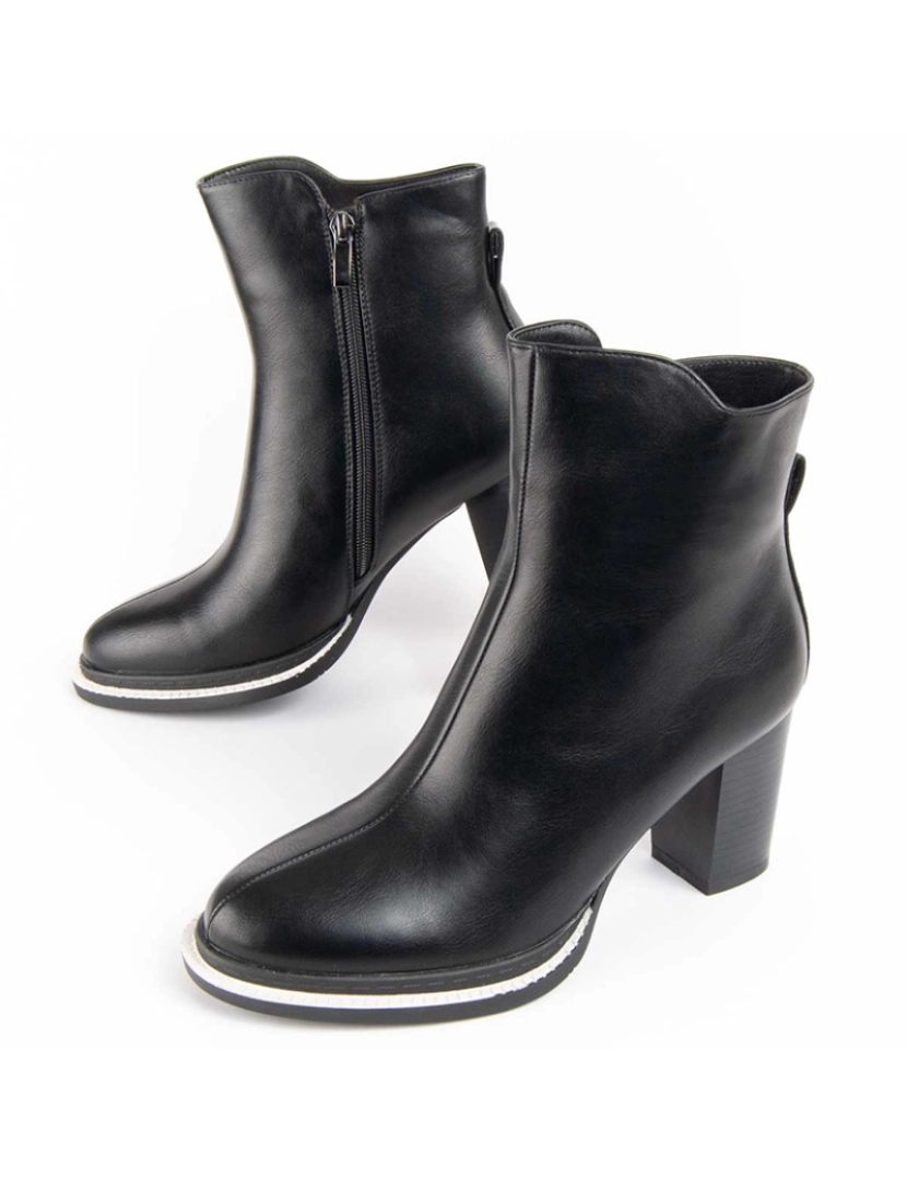 Montevita - Botas de Salto Senhora Preto