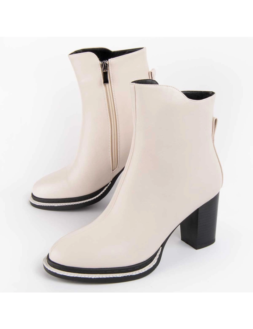 Montevita - Botas de Salto Senhora Branco