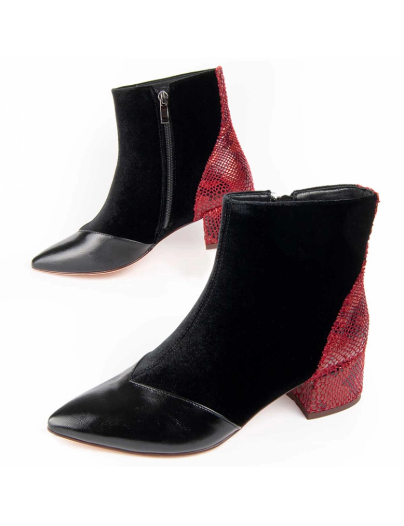 Montevita - Botas de Salto Senhora Preto