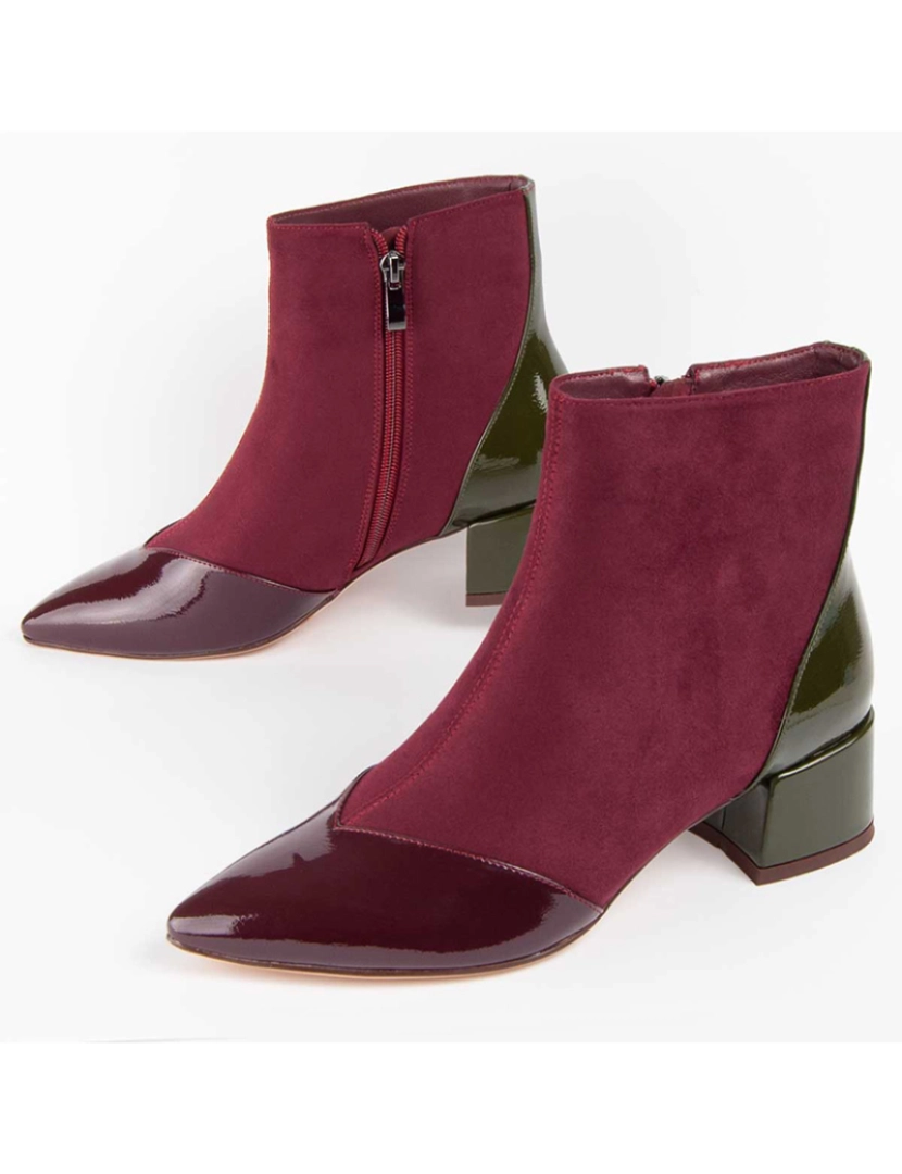 Montevita - Botas de Salto Senhora Bordeaux