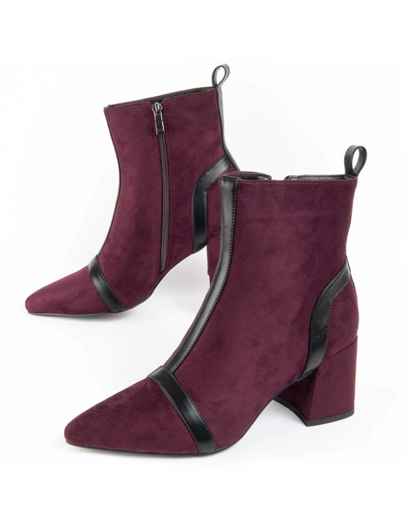 Montevita - Botas de Salto Senhora Bordeaux