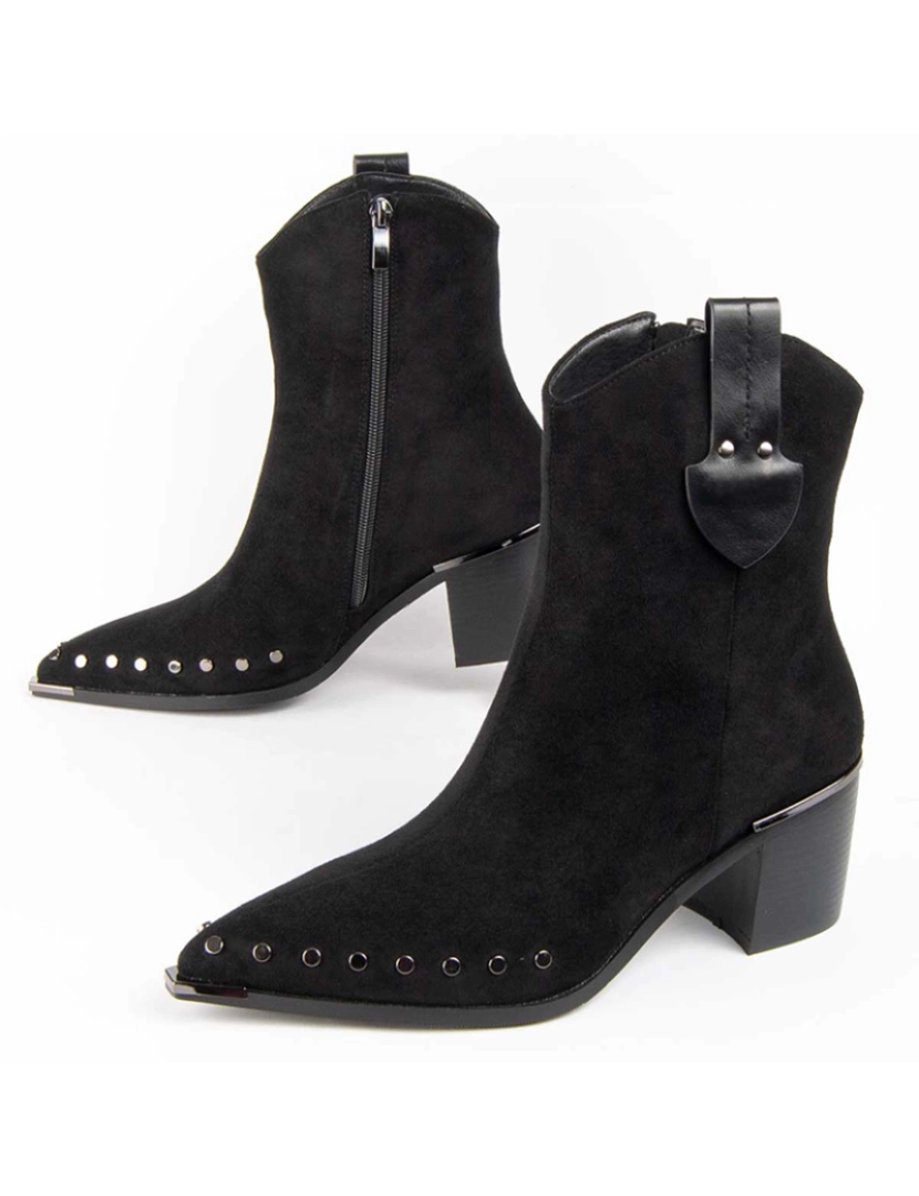 Montevita - Botas de Salto Senhora Preto