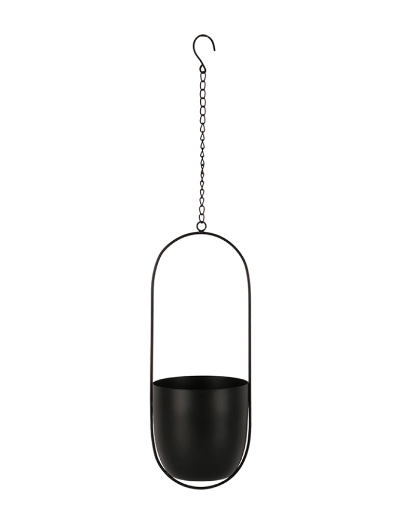 House Nordic - Vaso suspenso Celle preto