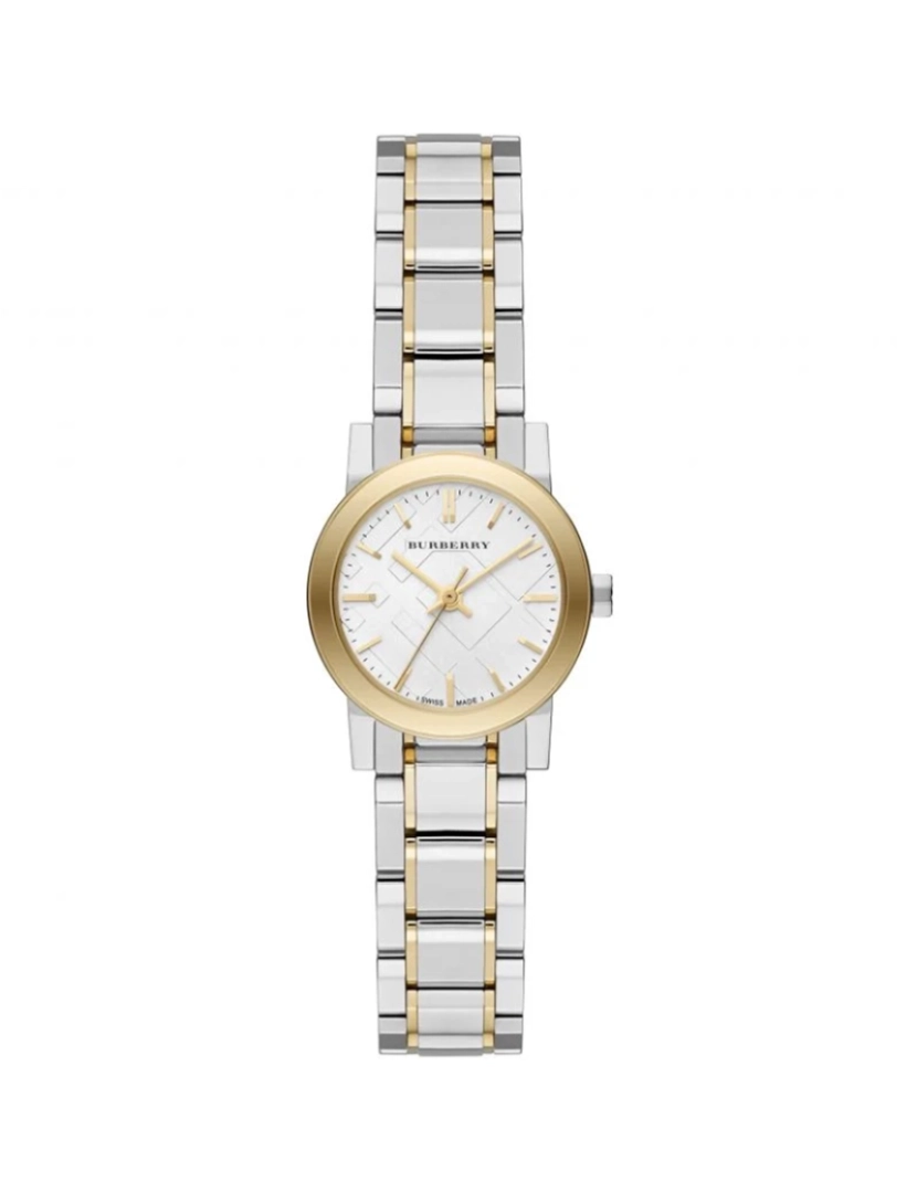 Burberry - Relógio de Senhora The City Prateado e Dourado 26mm