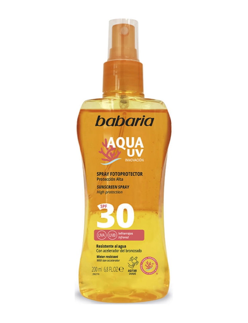 Babaria - Solar Aqua Uv Spf30 Bifásico 200 Ml