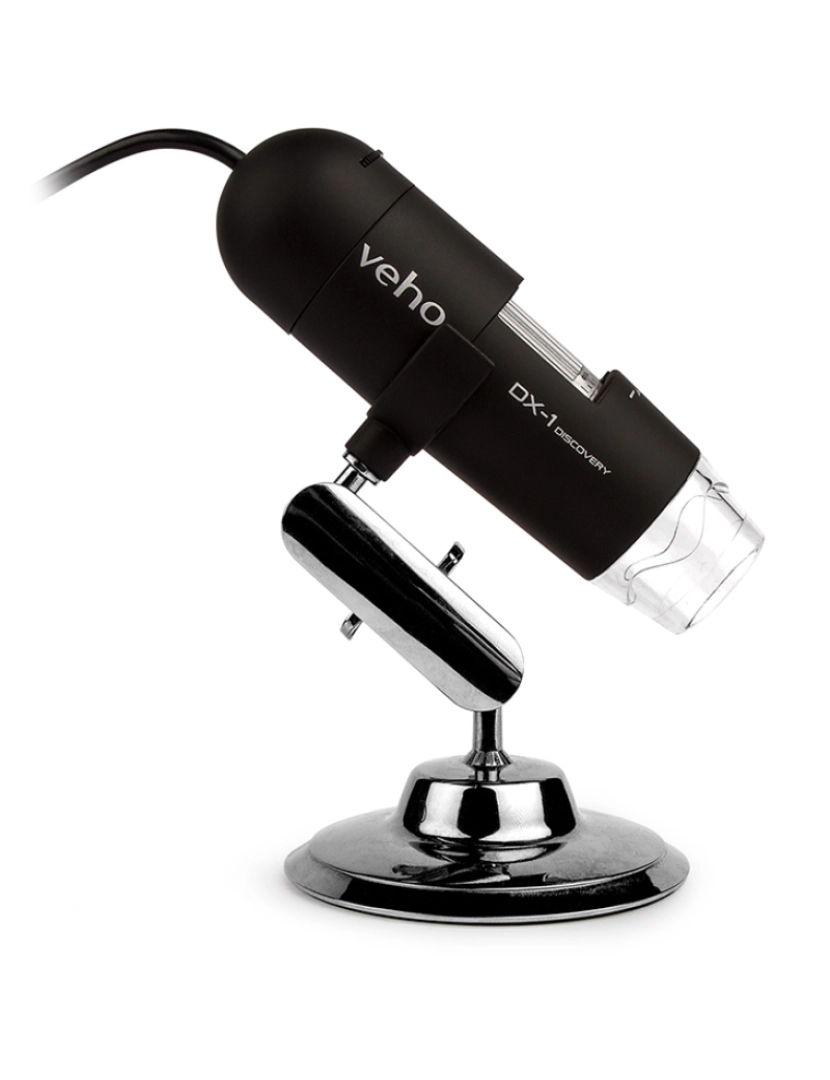 Veho - Veho DX-1 Discovery 200x USB Digital microscope with stand. 2MP