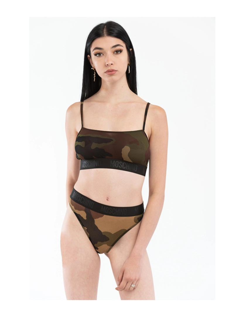 Moschino - Top de Senhora Fantasia Verde