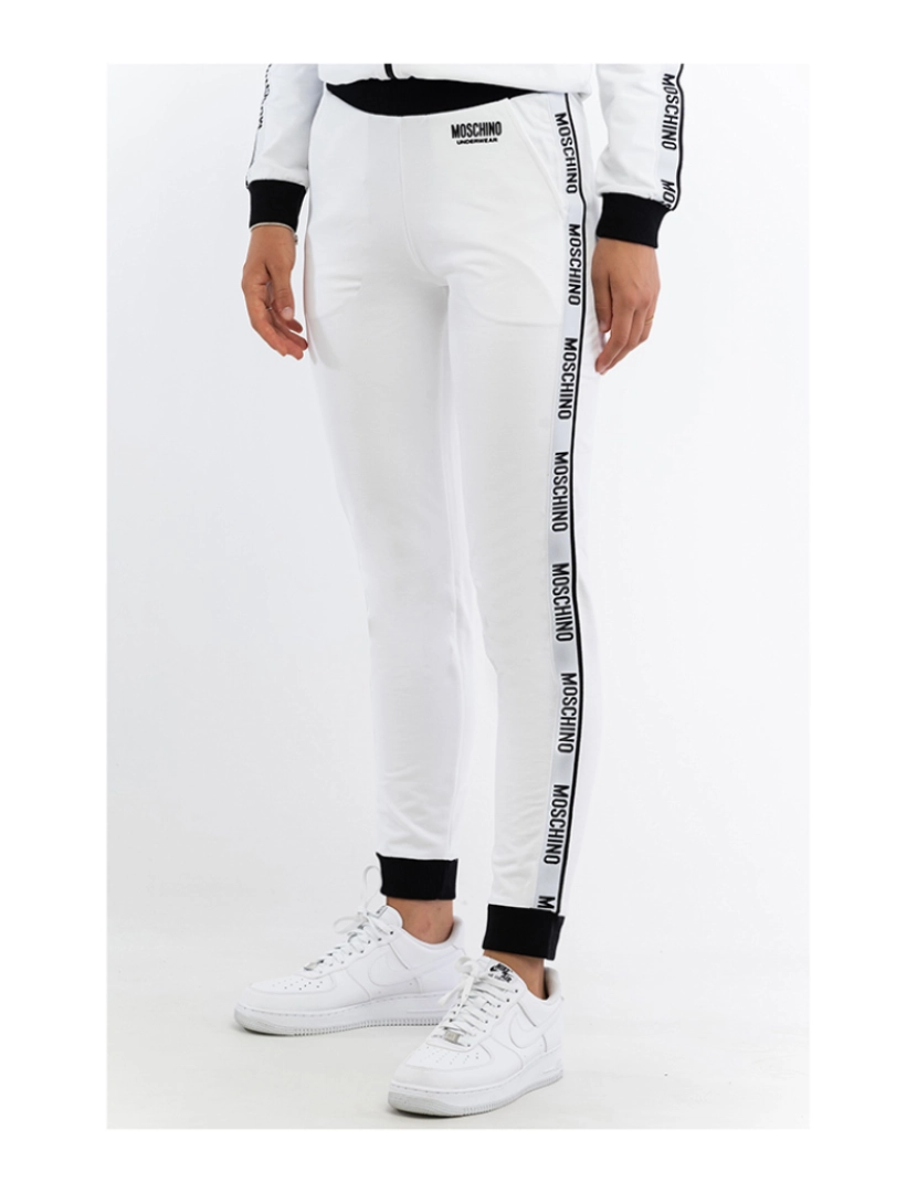 Moschino - Home Calça de Senhora Multi Branca