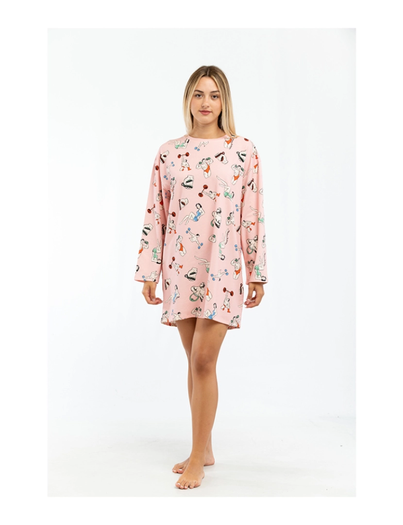 Moschino - Vestido de Senhora Rosa Fantasia