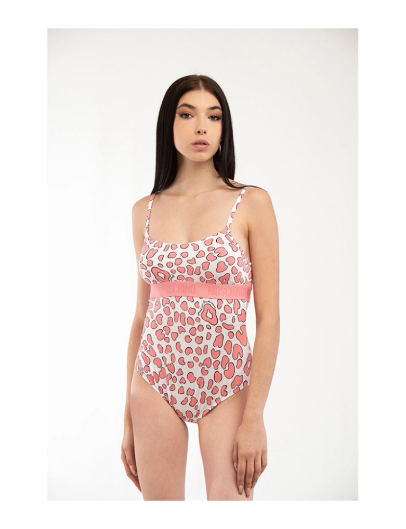 Moschino - Body Senhora Rosa Fantasia