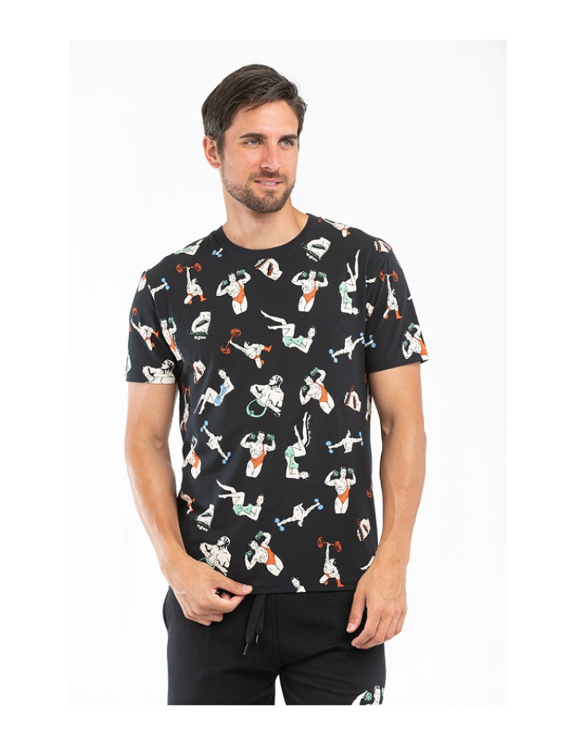 Moschino - T-Shirt Homem Branco Fantasia