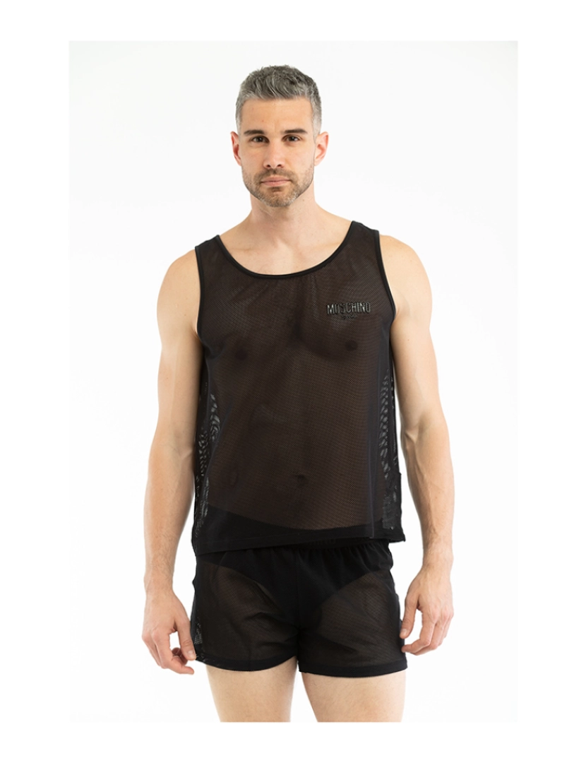 Moschino - T-shirt interior Homem Preto