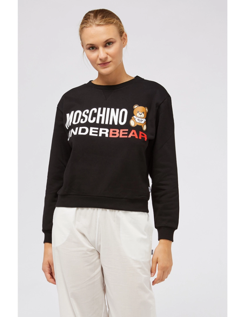 Moschino - Sweatshirt Senhora Preto