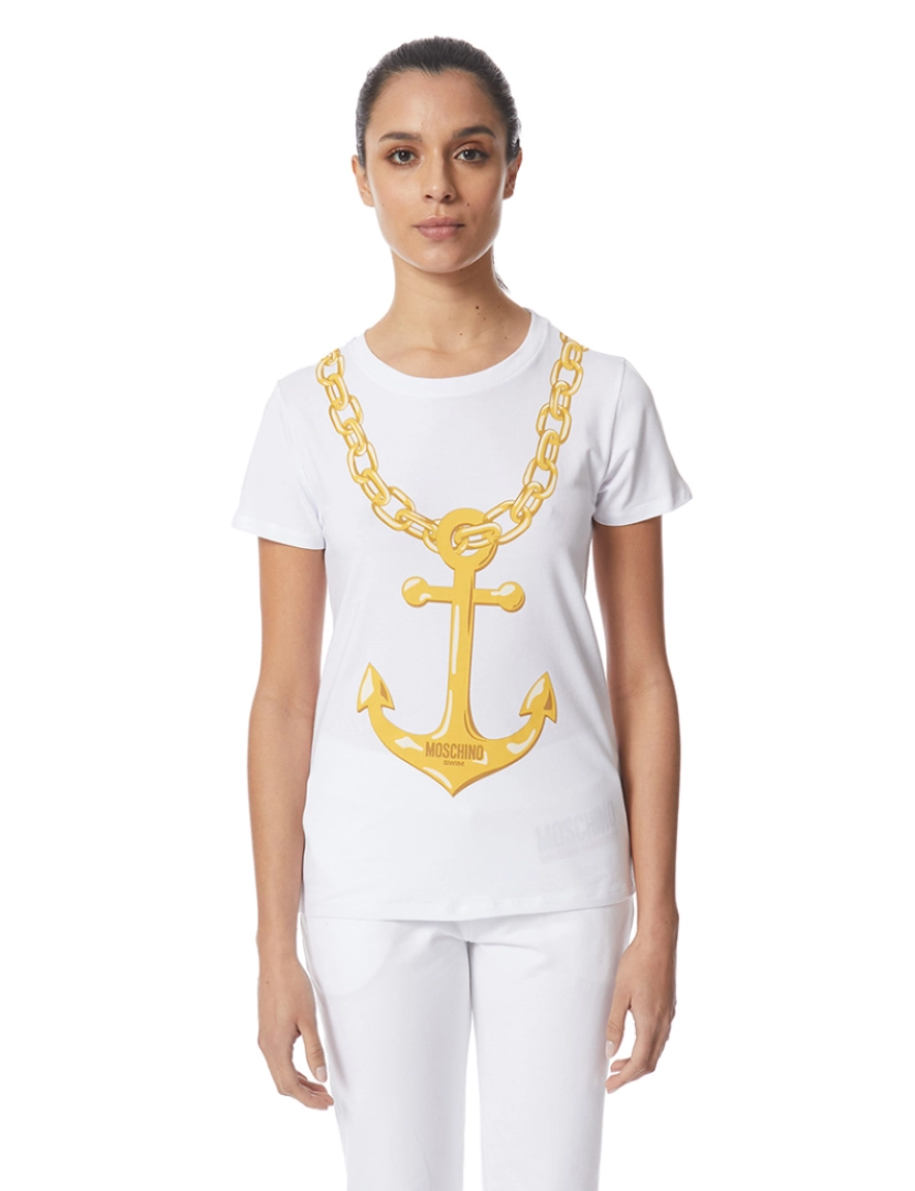 Moschino - T-Shirt Senhora Branco