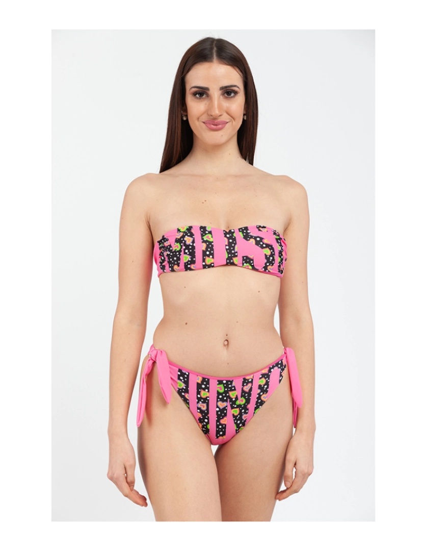 Moschino - Bikini Top Senhora Rosa