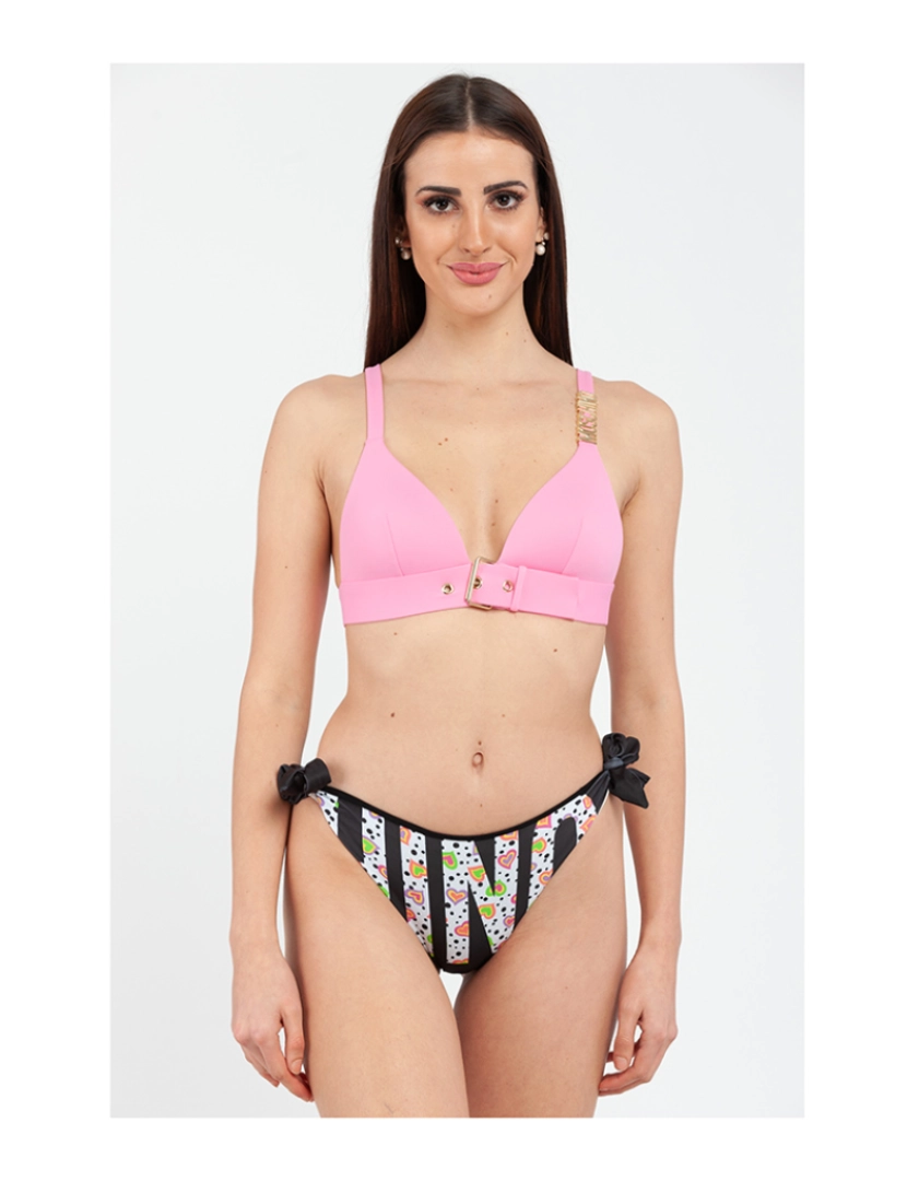 Moschino - Bikini Top Senhora Rosa