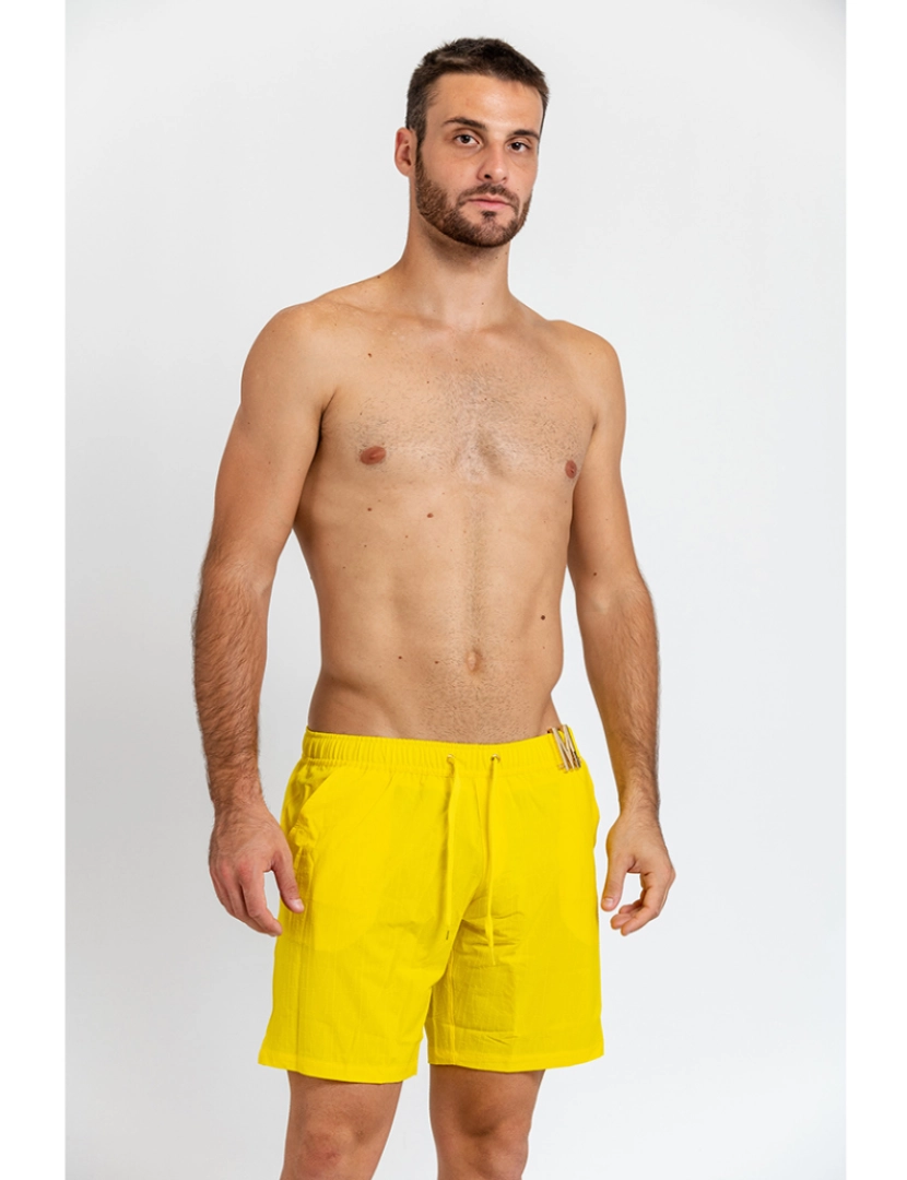 Moschino - Calções Homem Amarelo