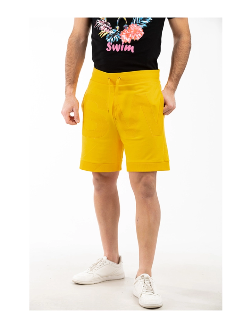 Moschino - Calções Homem Amarelo