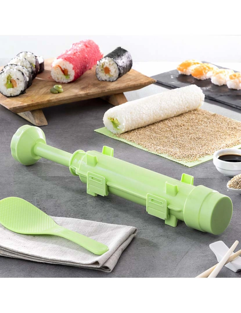 Innovagoods - Conjunto de Sushi com Receitas Suzooka InnovaGoods 3 Peças