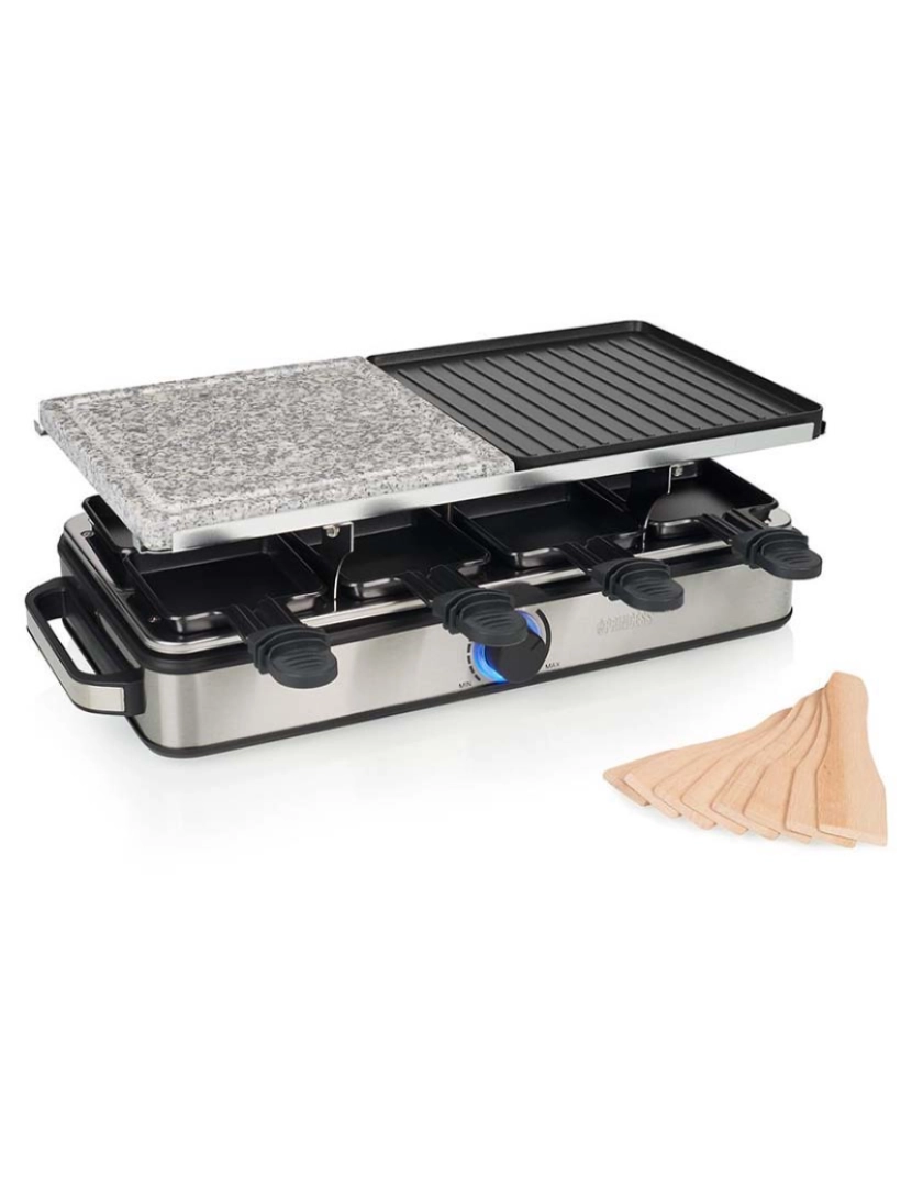 Princess - Raclette 8 Stone e Grill Deluxe