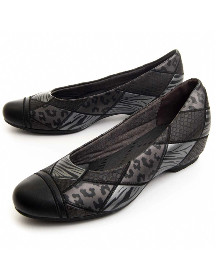 Montevita - Mocassins Senhora Preto