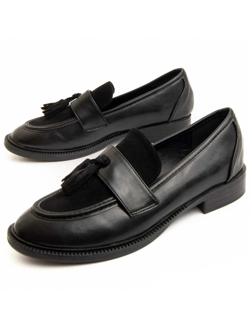 Montevita - Mocassins Senhora Preto