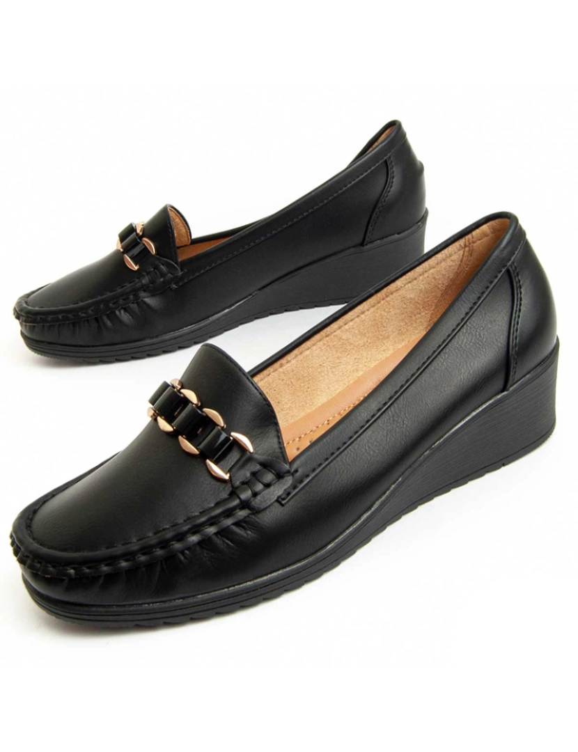 Montevita - Mocassins Senhora Preto