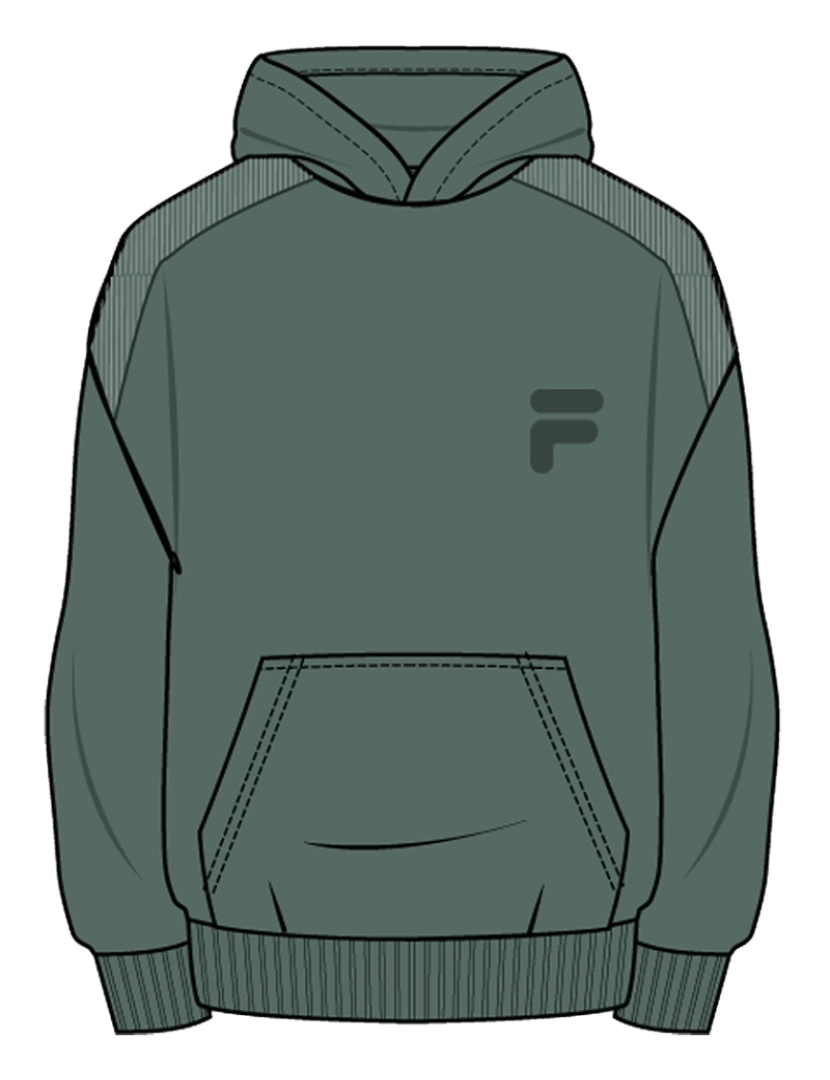 Fila - Sweatshirt Homem Verde