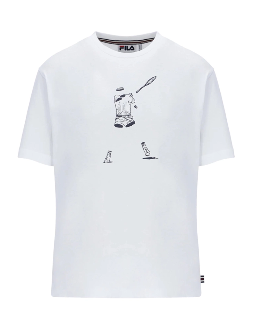 Fila - T-Shirt Unisexo Branco