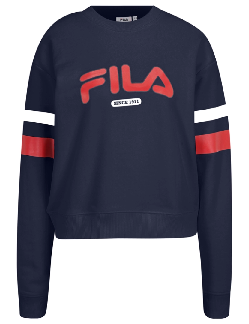 Fila - Sweatshirt Senhora Azul e Vermelho