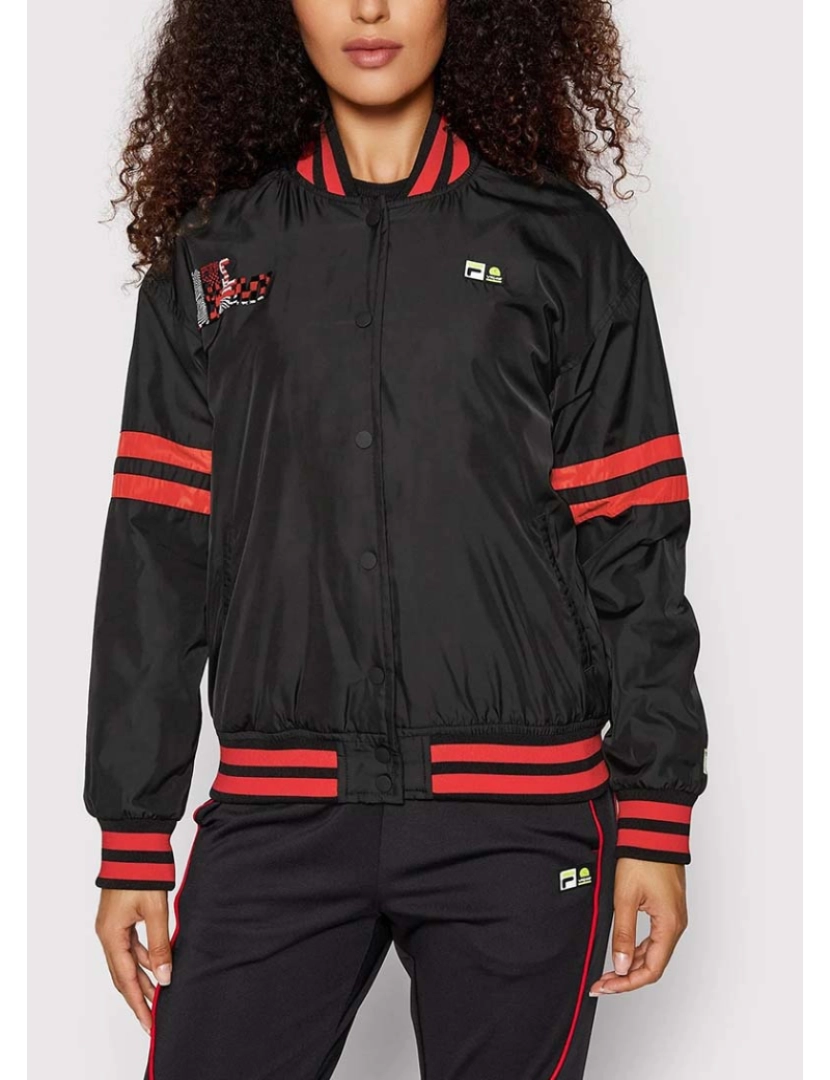 Fila - Casaco Bomber Senhora Preto