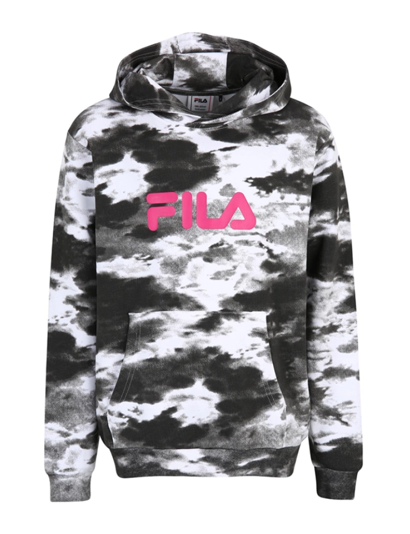 Fila - Sweatshirt Unisexo Cinza Padrão