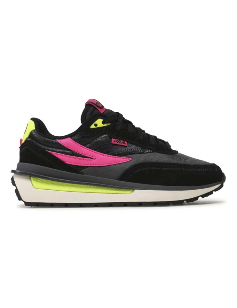 Fila - Ténis Senhora Preto-Knockout Rosa