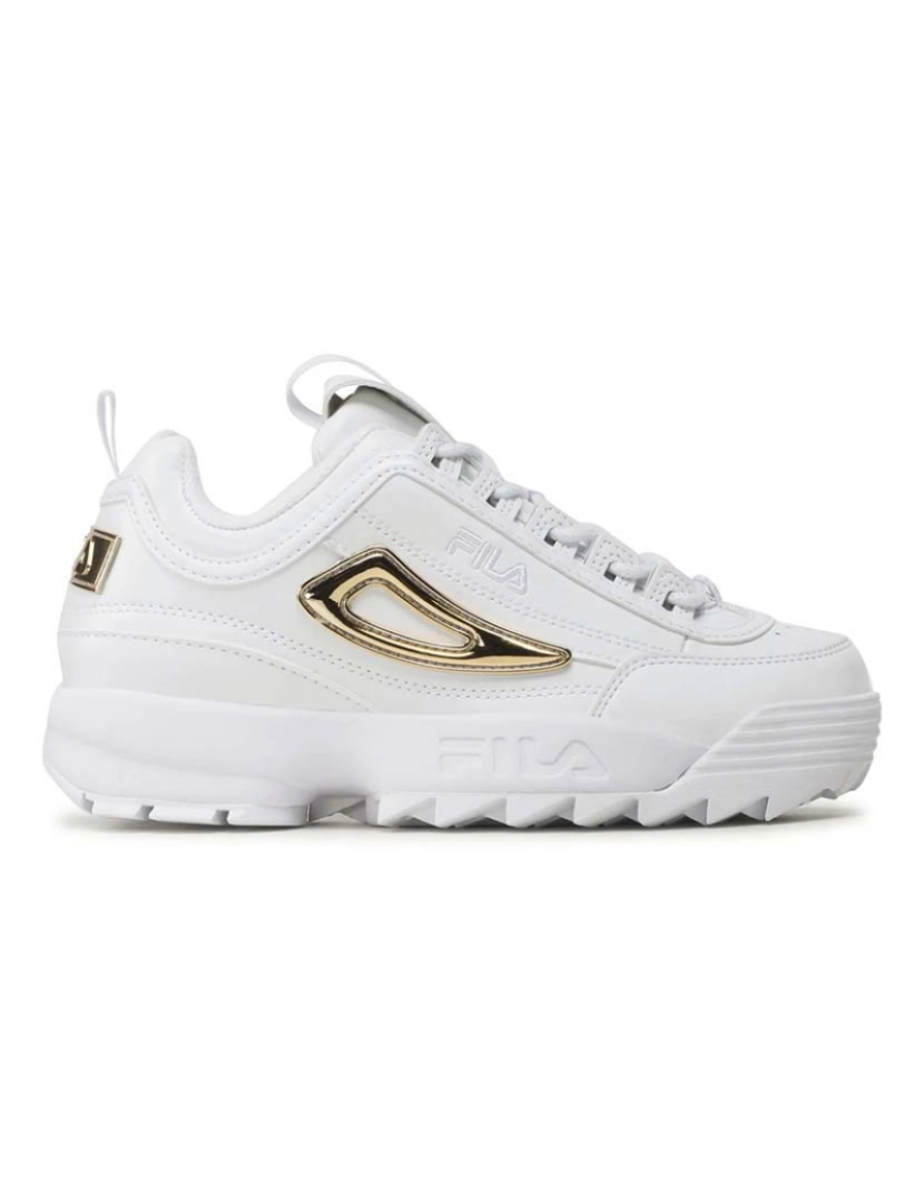 Fila - Ténis Senhora Branco-Gold