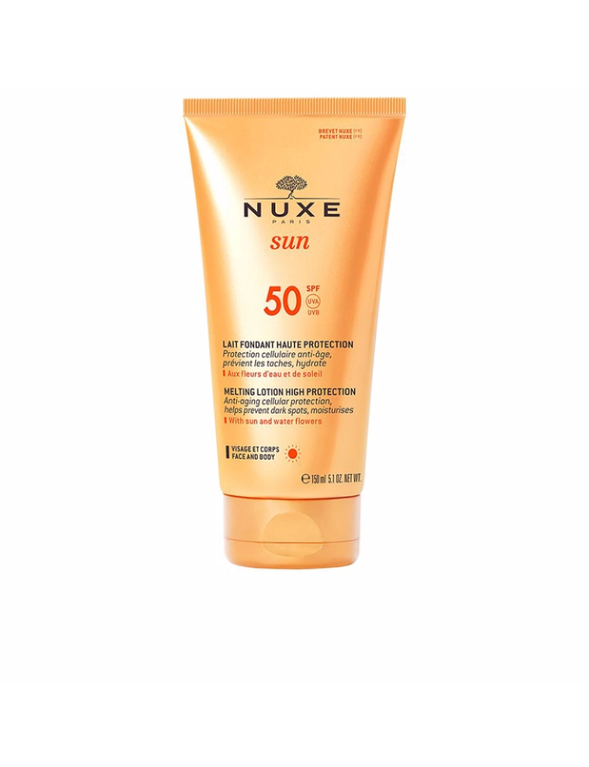 Nuxe - Sun Lait Fondant Haute Protection Spf50 150 Ml