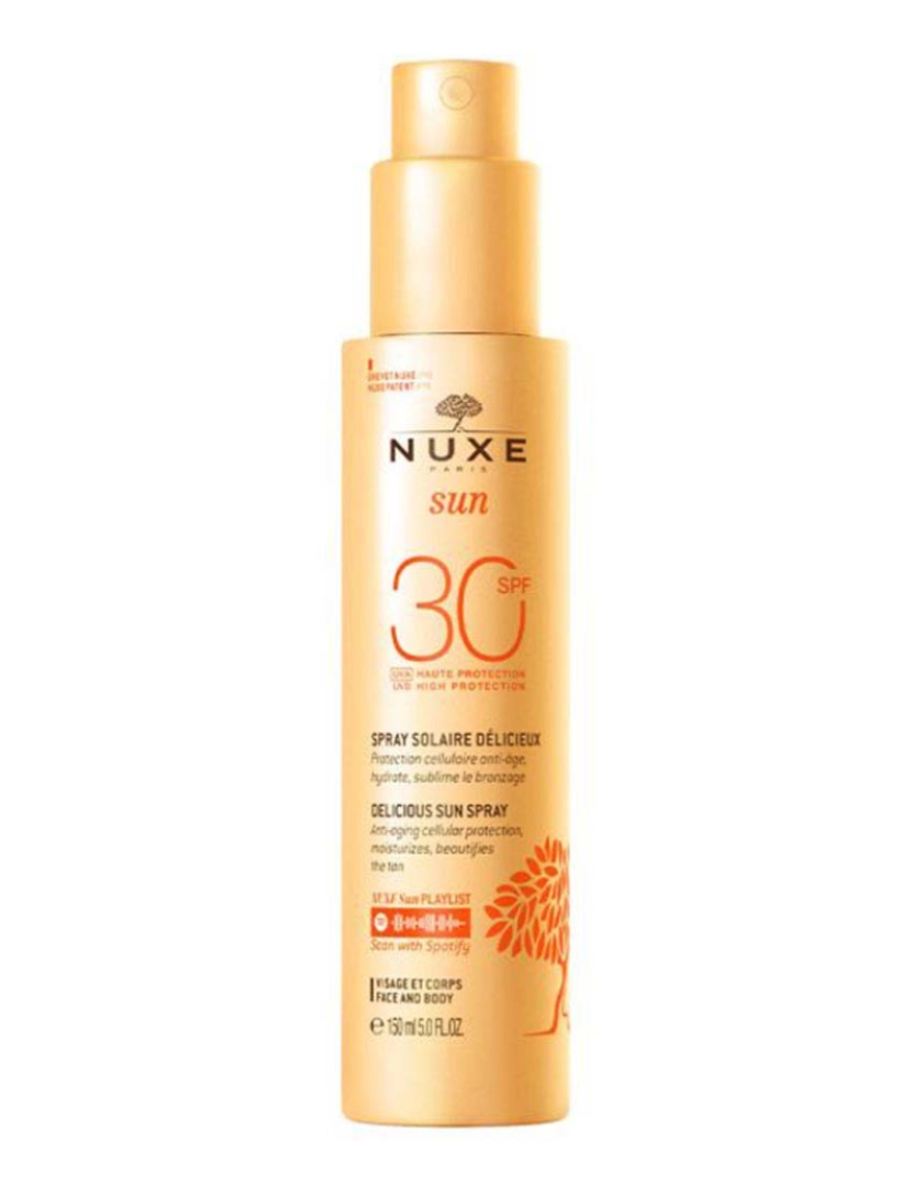 Nuxe - Nuxe Sun Spray Solar para Rosto e Corpo Spf30 150 Ml