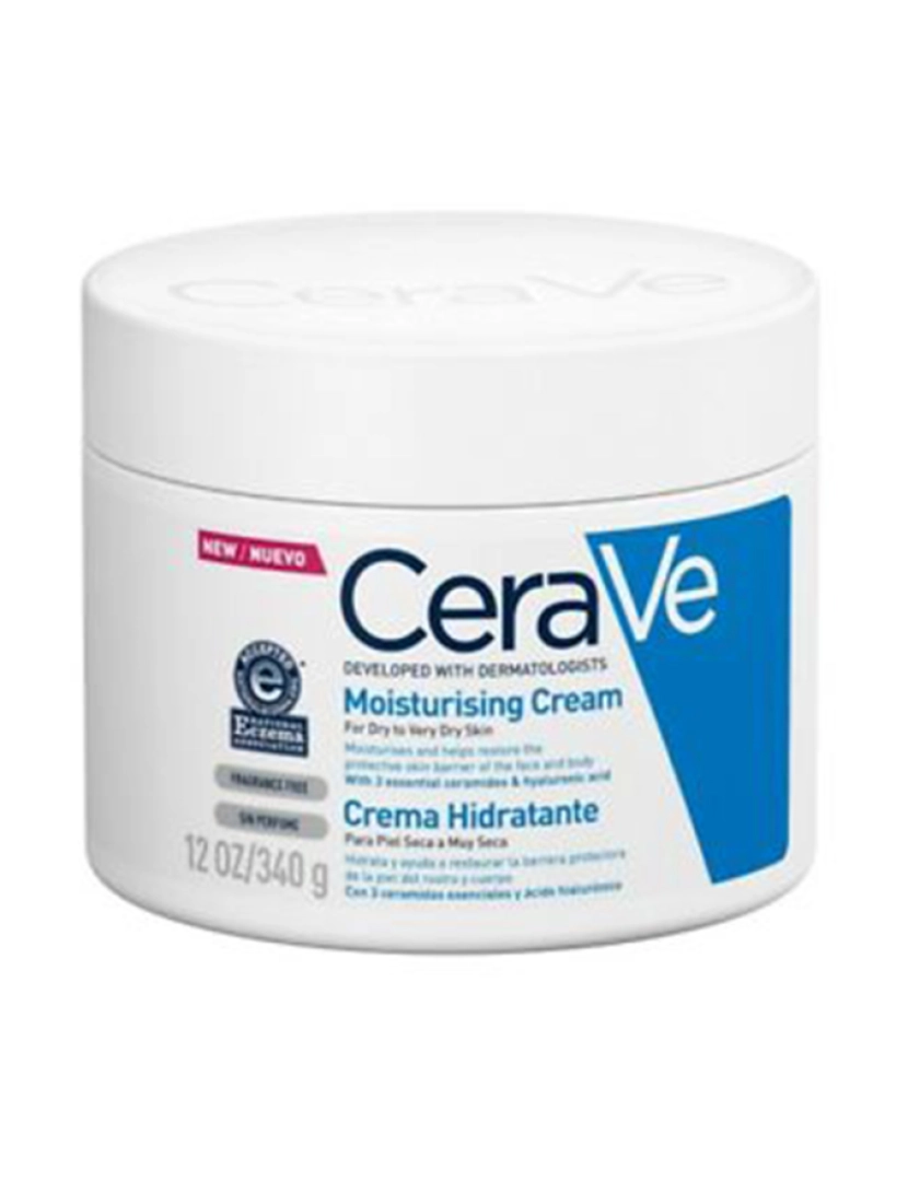 Cerave -  Creme Hidratante Pele Seca a Muito Seca 340Ml