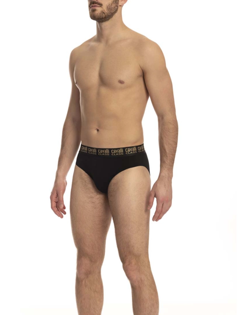 Roberto Cavalli - Pack 2 Boxers Homem Preto