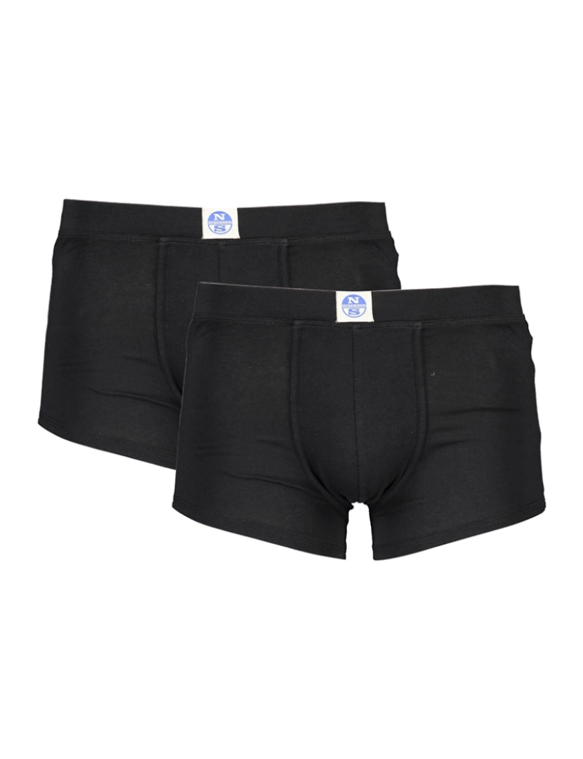 North Sails - Pack 2 Boxers Homem Preto